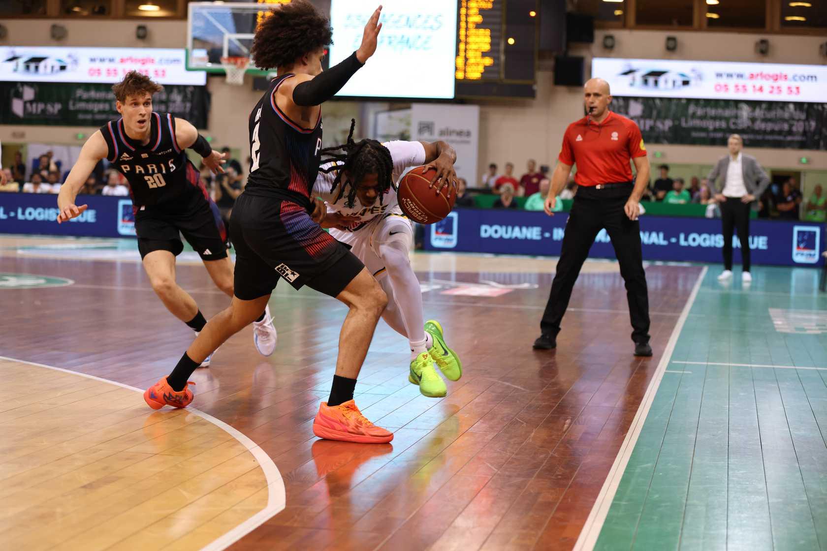 Le Paris Basketball et sa défense ont éteint Beaublanc et Limoges