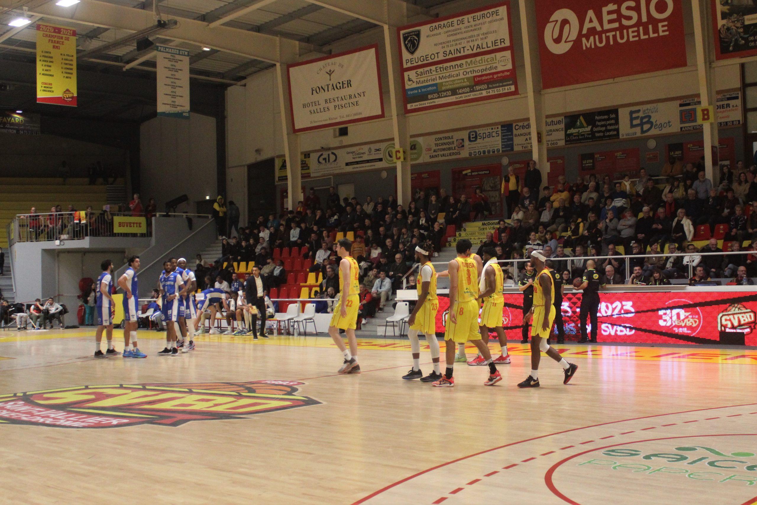 Une 1000e amère pour Saint-Vallier, seul dernier de Pro B, mais « il y a des motifs d&rsquo;espoir »