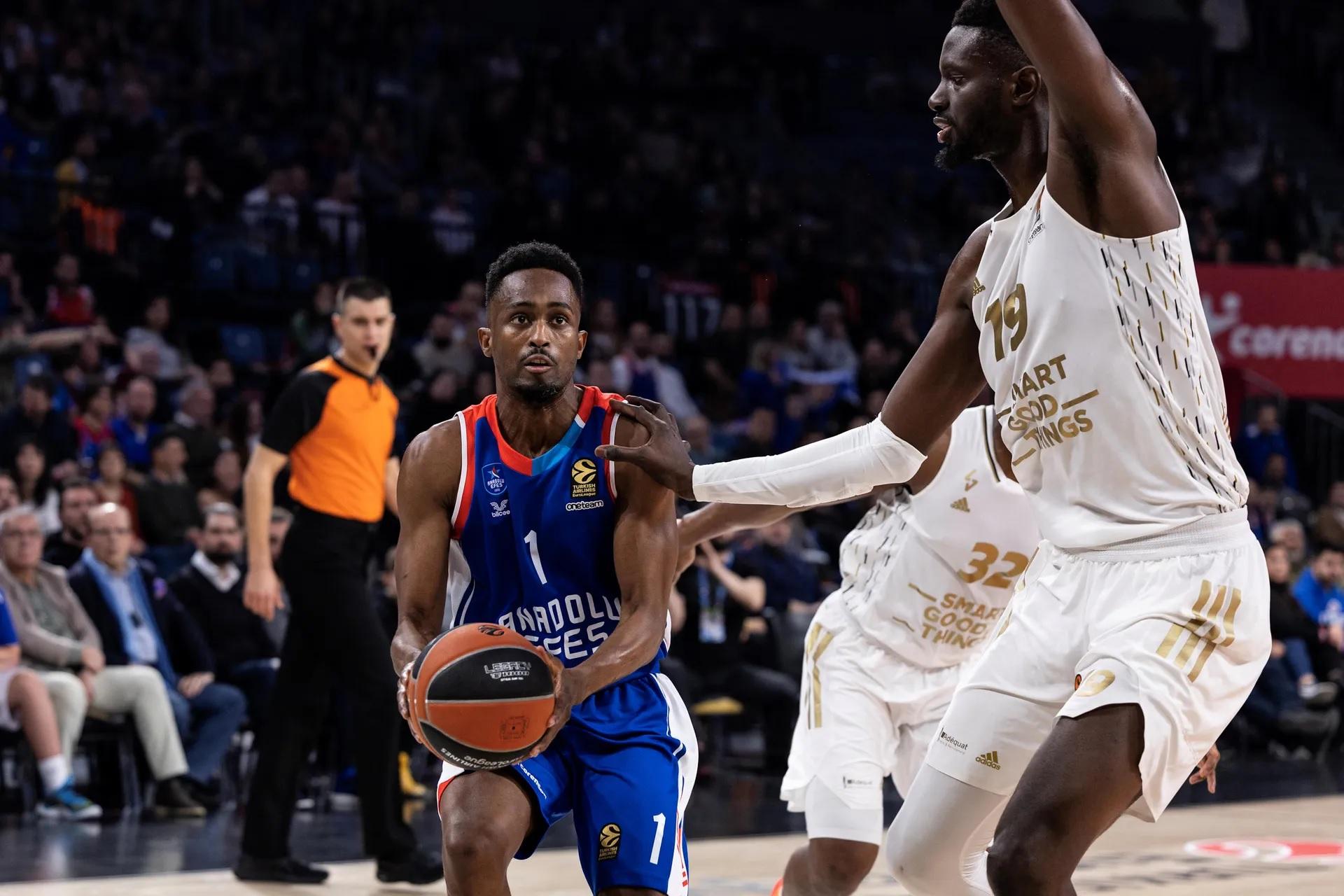 L&rsquo;ASVEL craque face à l&rsquo;Anadolu Efes Istanbul