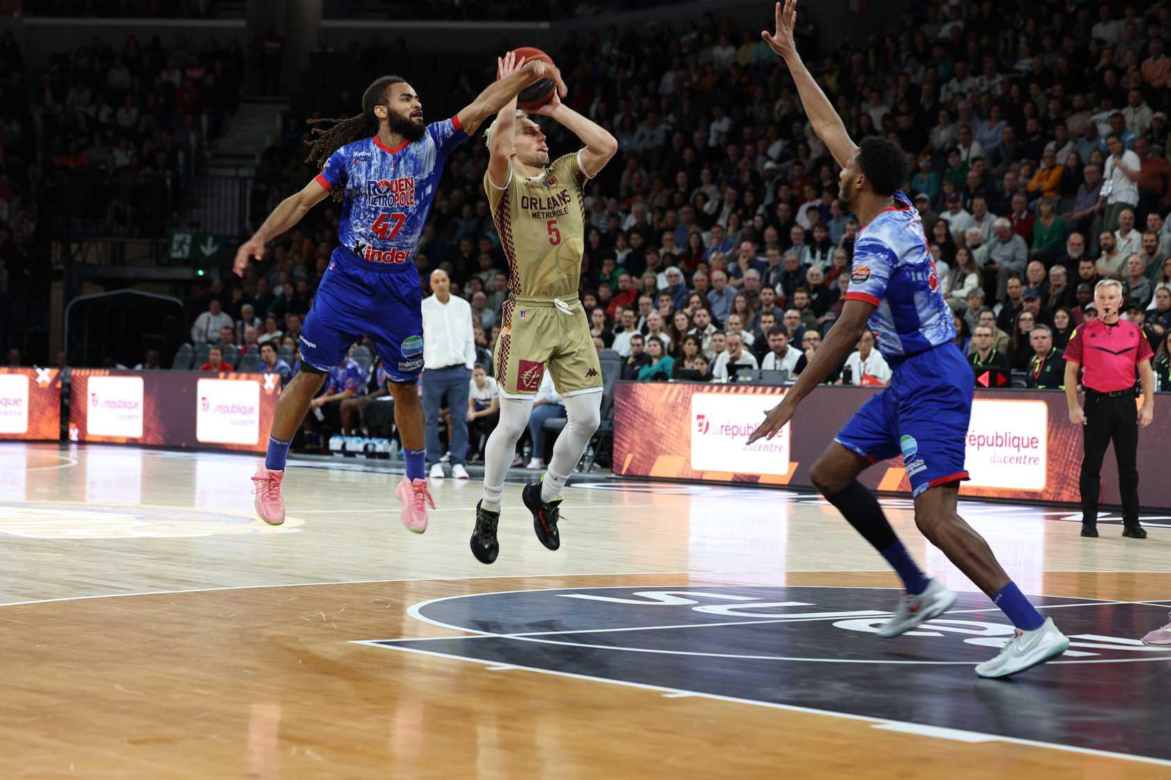 Les surprenants Rouen et Vichy toujours invaincus, Champagne Basket et Antibes gagnent enfin