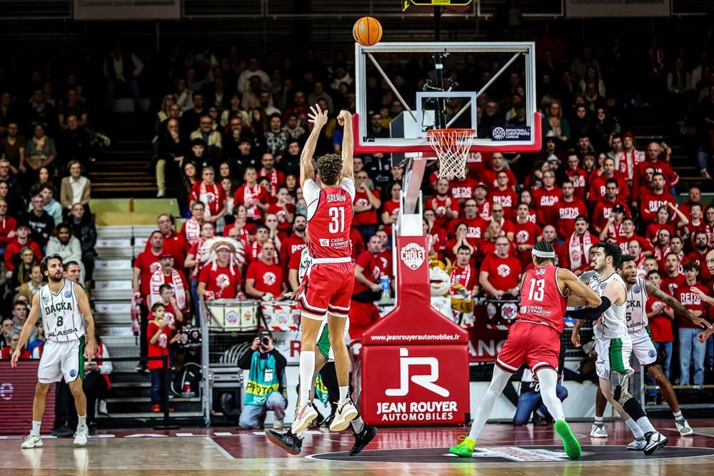 [Vidéo] Tidjane Salaun (Cholet) particulièrement adroit contre Darüssafaka