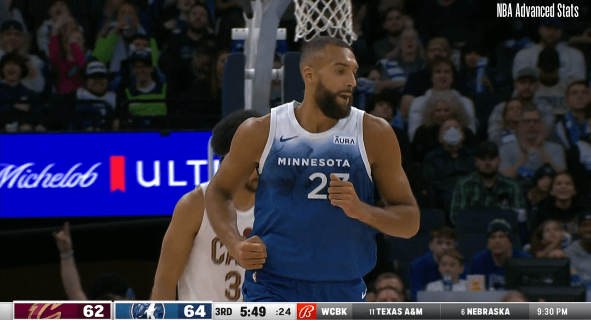 Rudy Gobert marque encore des points pour le DPOY; Fournier, Rupert et Batum en retrait