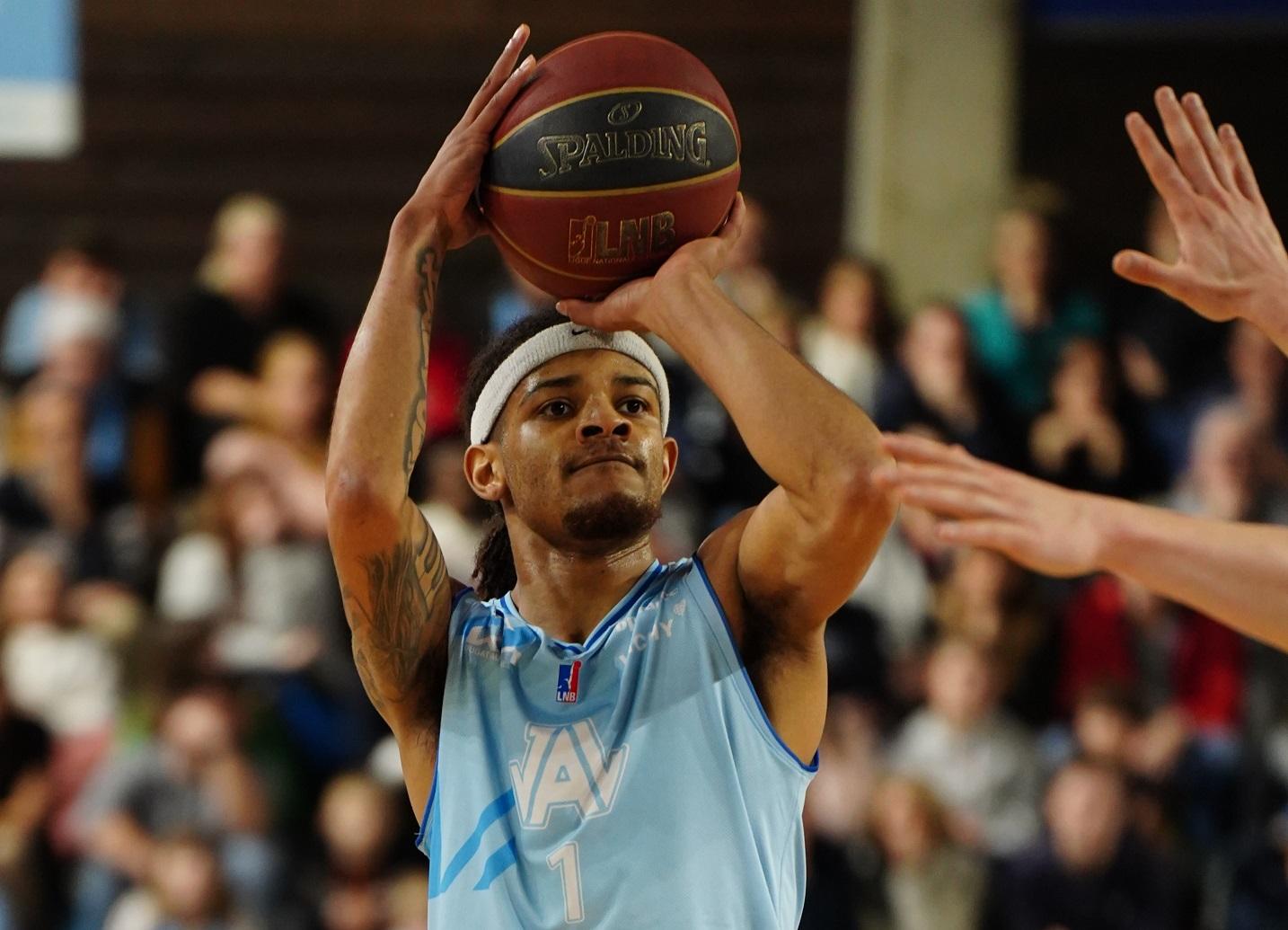 Tray Boyd (Vichy), une soirée record (49 points) mais une défaite contre Lille