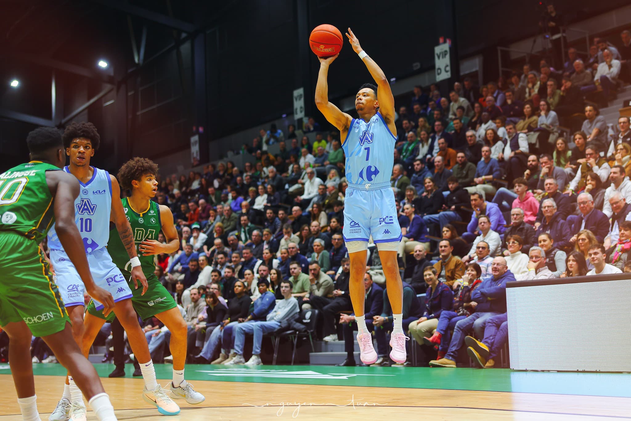 Jordan Shepherd (JA Vichy) n’est pas du voyage à Poitiers