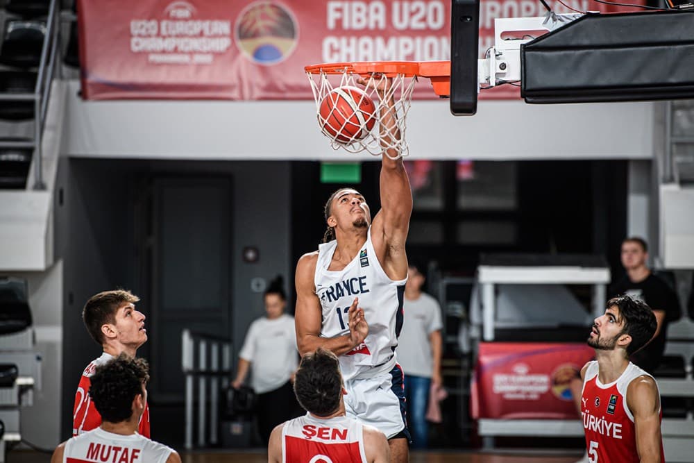 L&rsquo;équipe de France U20 masculine bat la Turquie dans le match pour la 5e place