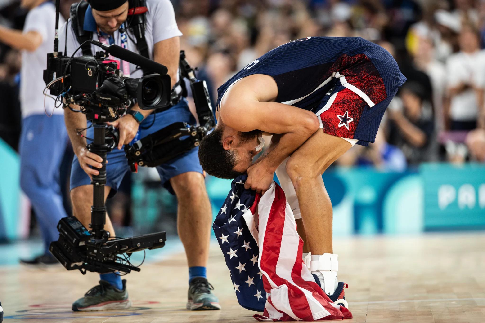 Une forte audience aux États-Unis pour la finale masculine des JO entre la France et Team USA