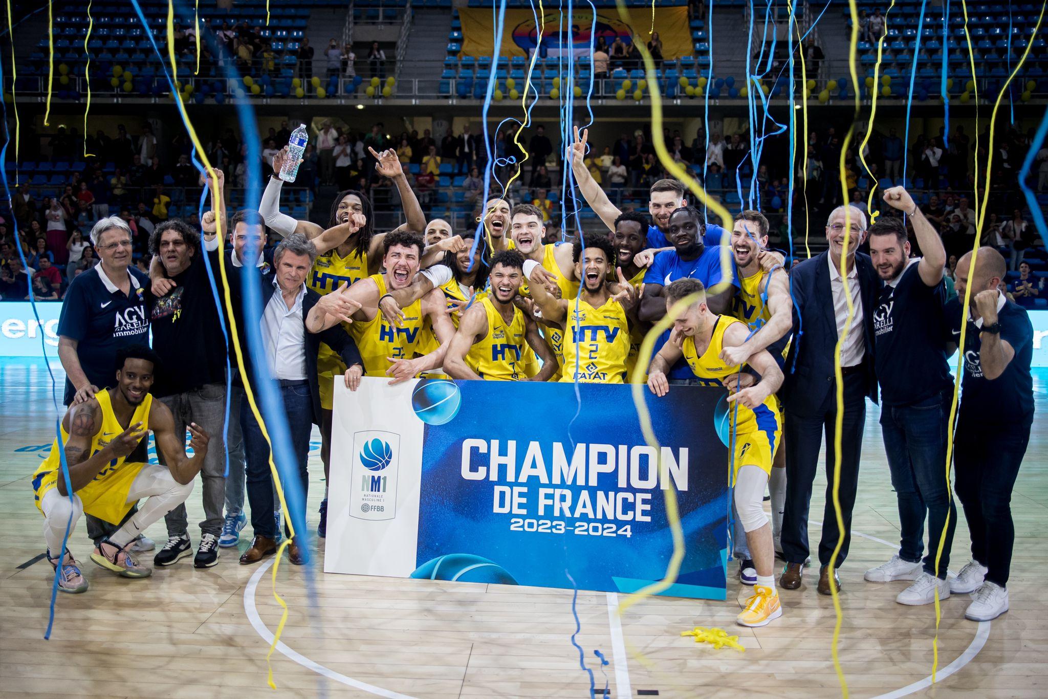 Sacré champion de France NM1, le HTV signe son retour dans le monde pro !