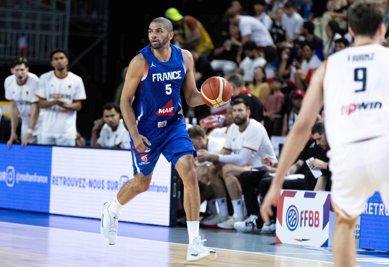 Nicolas Batum dédramatise la défaite contre l&rsquo;Allemagne : « Ce n&rsquo;est pas alarmant »