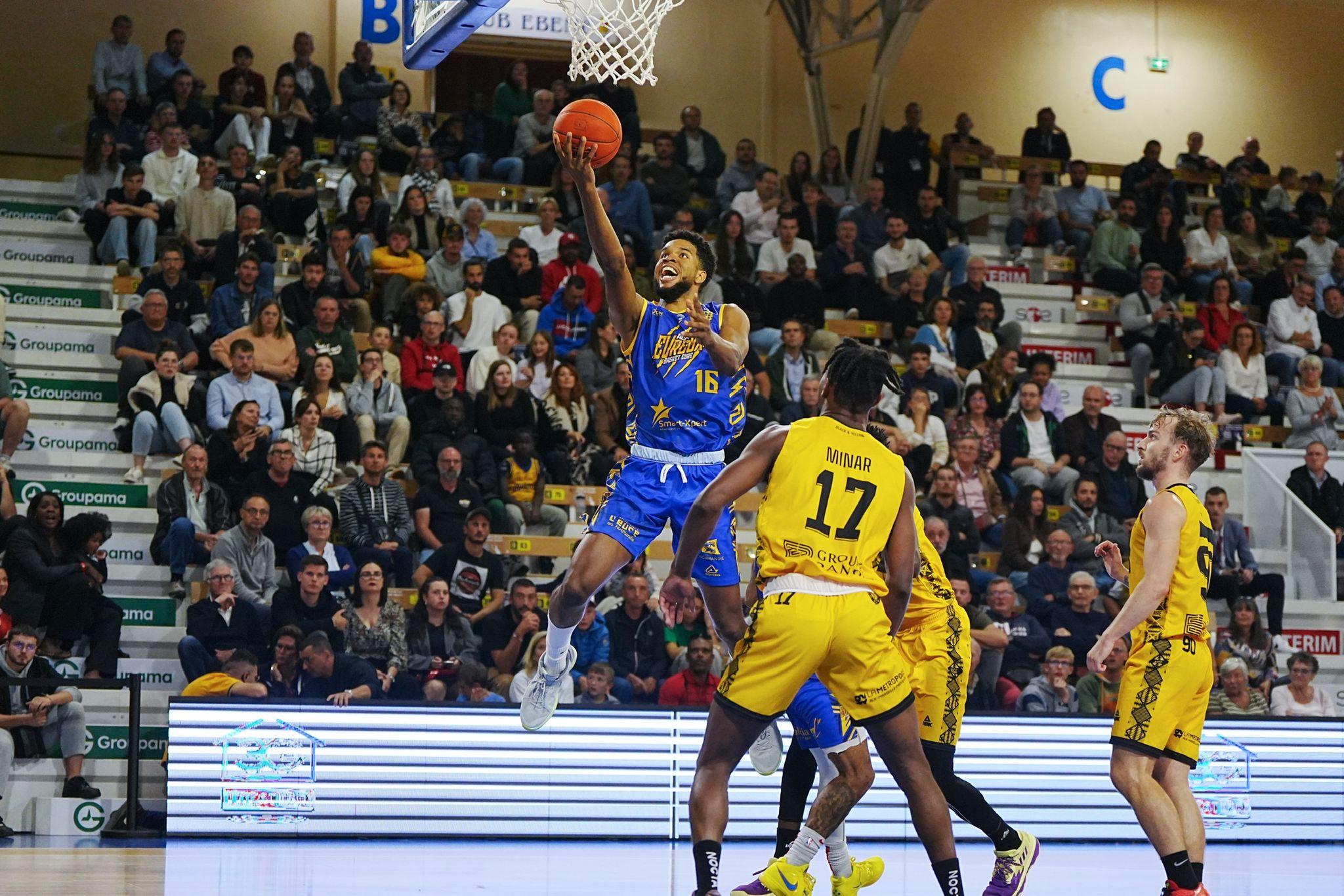 Aaron Levarity (Évreux), futur machine à rebonds en Pro B ?