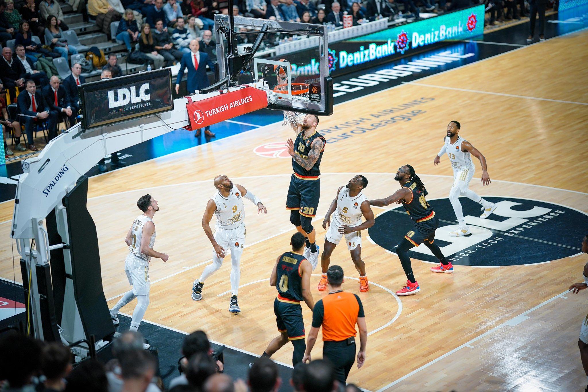 L&rsquo;AS Monaco fait plier l&rsquo;ASVEL dans le dernier quart-temps