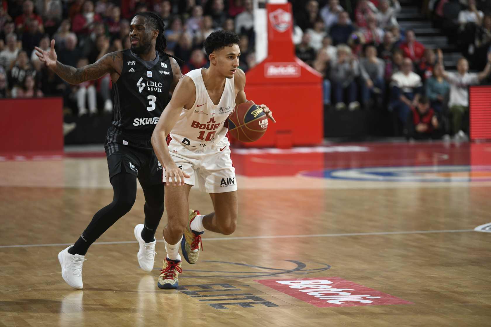 Zaccharie Risacher (Bourg), des retrouvailles plutôt réussies avec l&rsquo;ASVEL