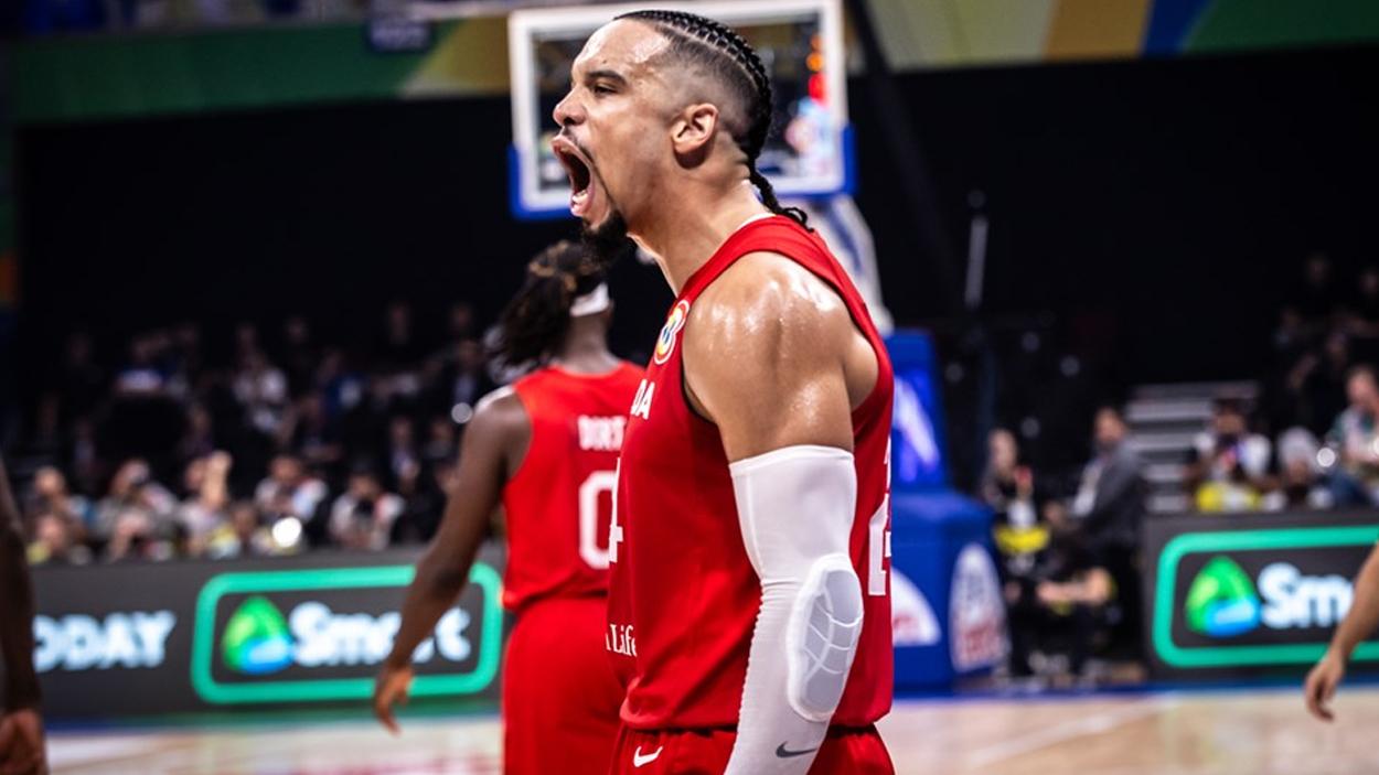 Dillon Brooks (Canada) lors de la coupe du monde 2023