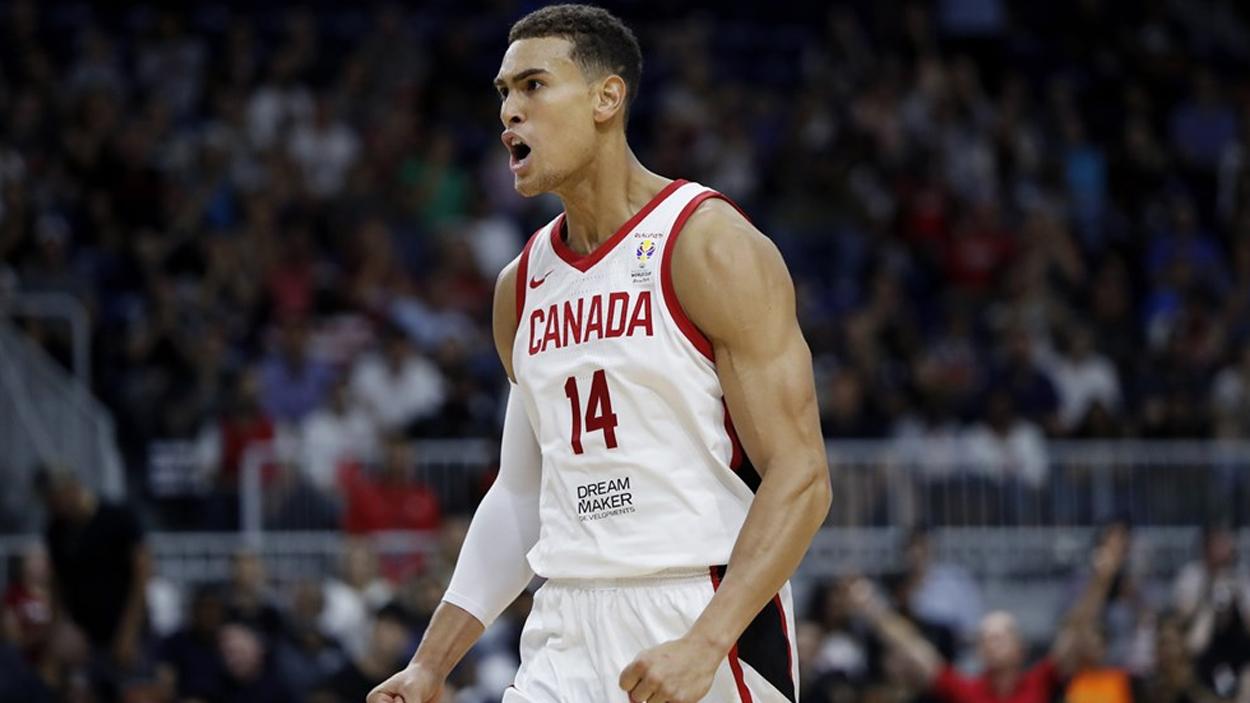 Dwight Powell avec le Canada en 2019