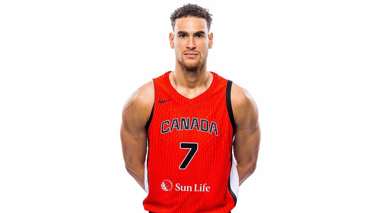 Dwight Powell (Canada) en préparation pour les JO de Paris