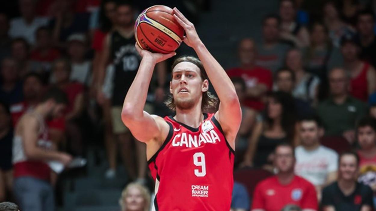 Kelly Olynyk avec le Canada en 2018