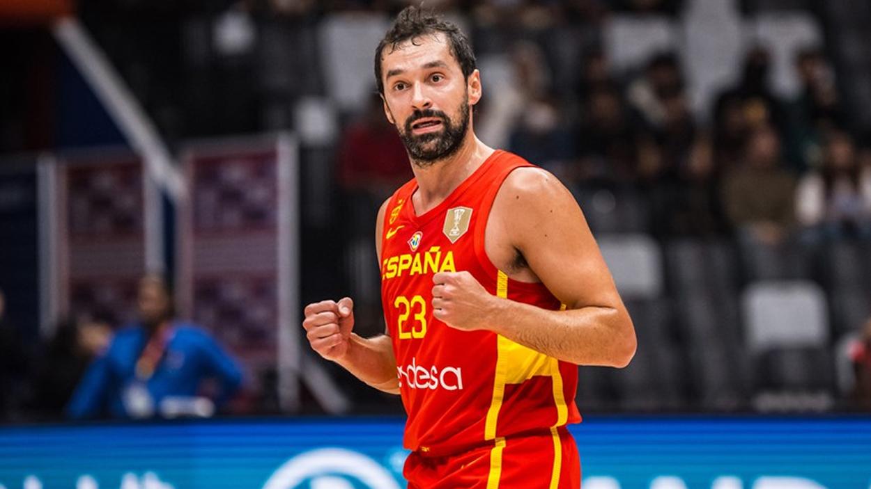 Sergio Llull avec l'Espagne en 2023