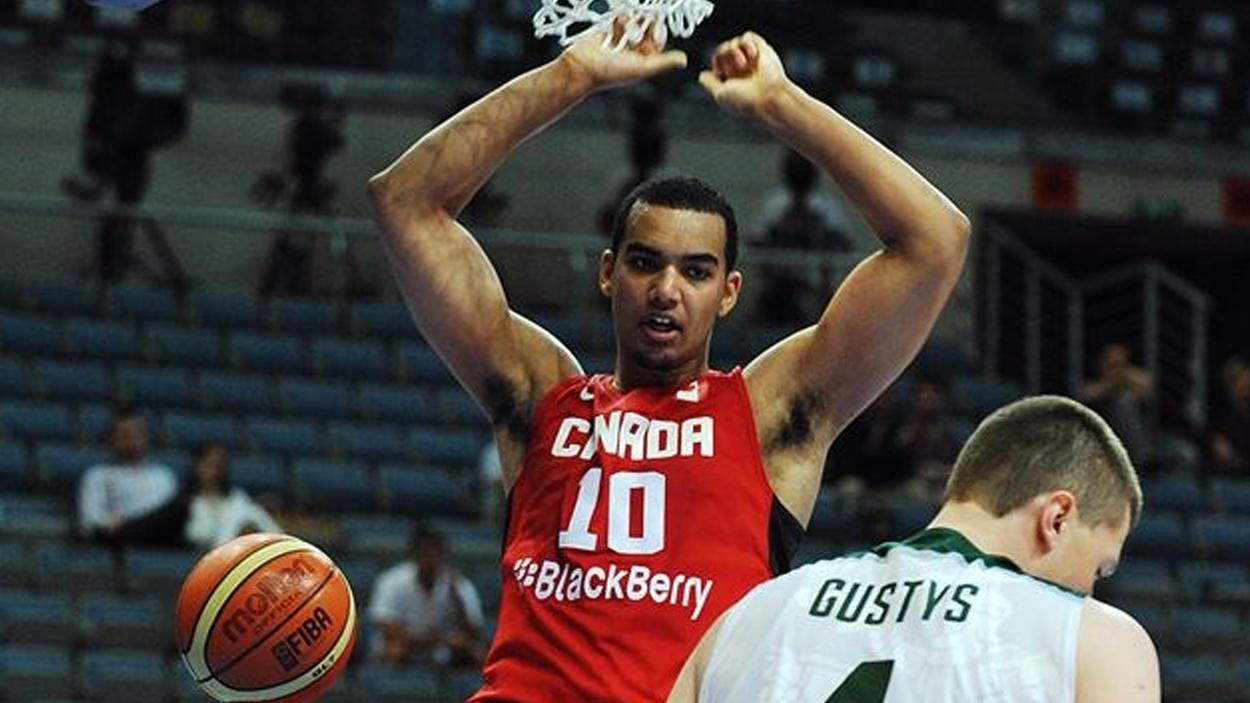 Trey Lyles avec le Canada en 2013