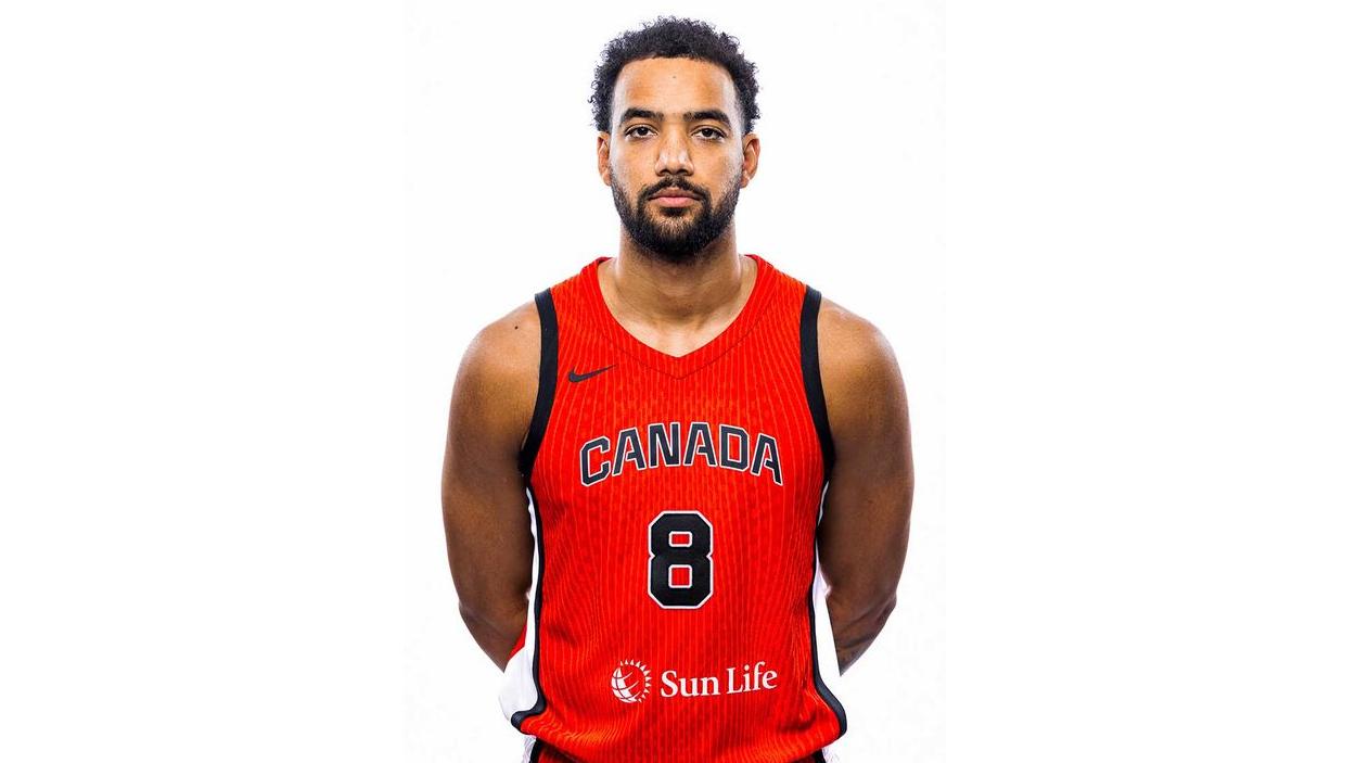 Trey Lyles (Canada) en préparation pour les JO de Paris