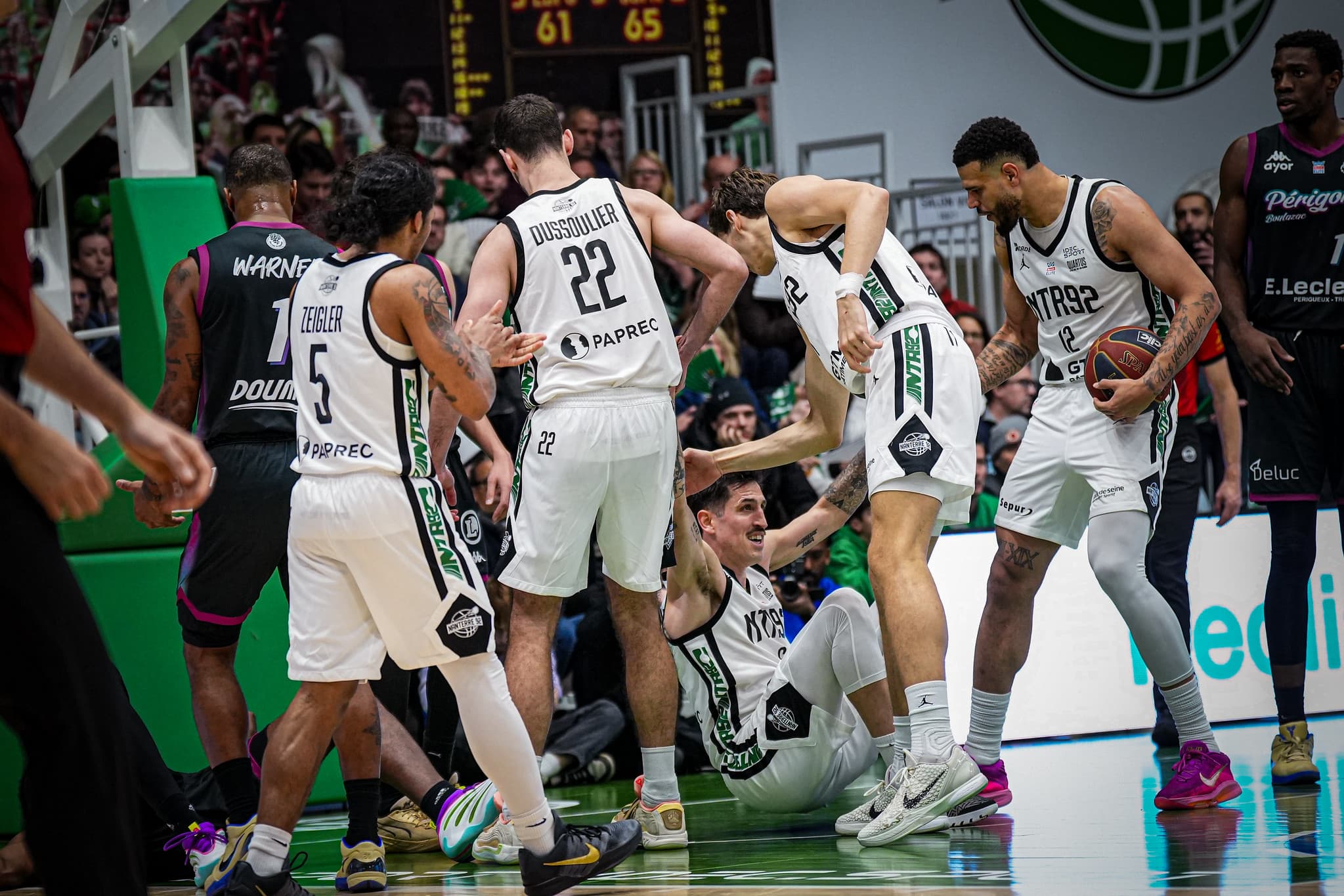 « Au-delà des espérances », Nanterre « a peut-être changé d’ambitions » cette saison, au cœur d’une série de victoires historique