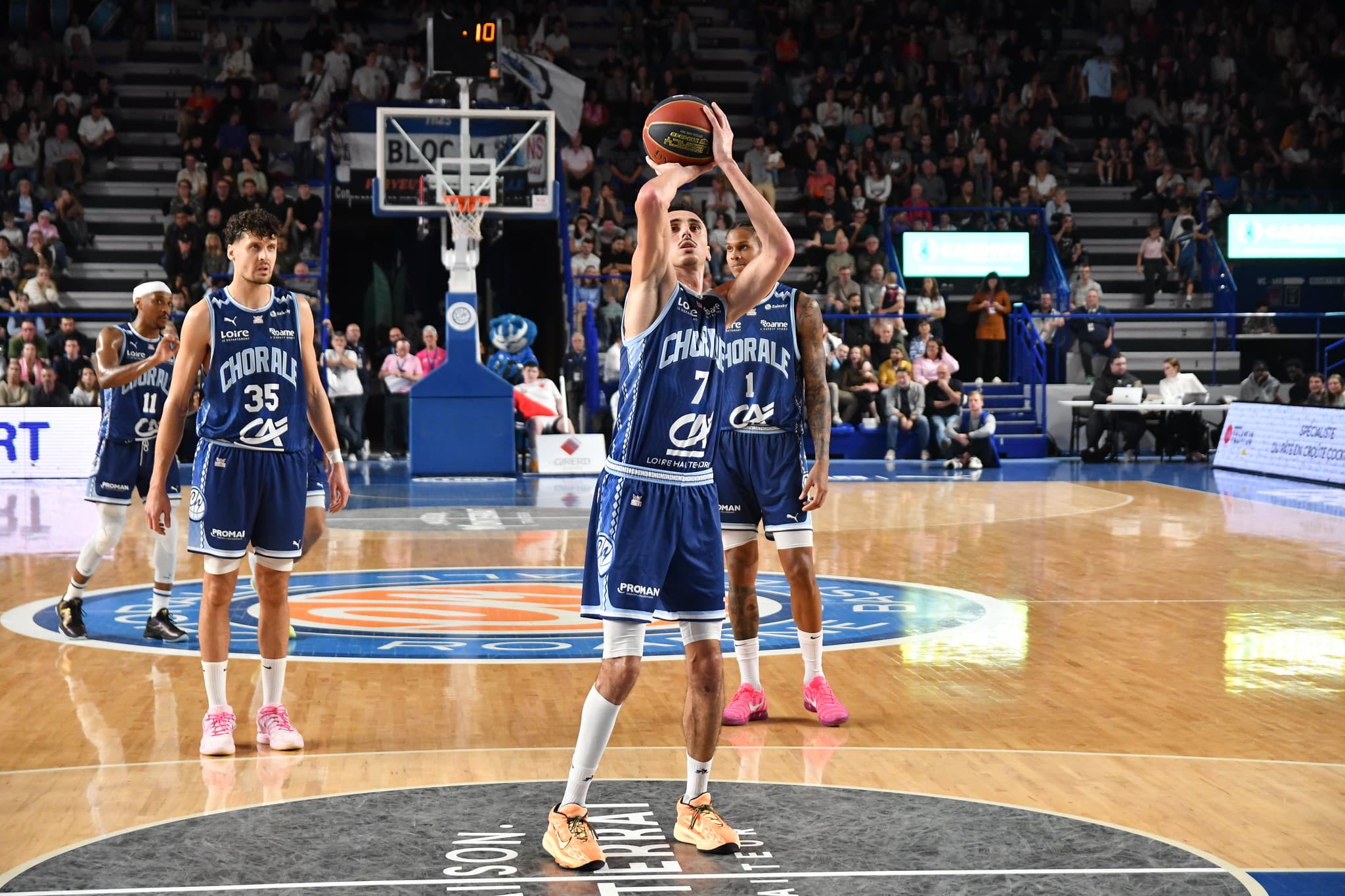 Jean-Denys Choulet réussit sa première à la Kindarena, Challans y a longtemps cru contre Roanne