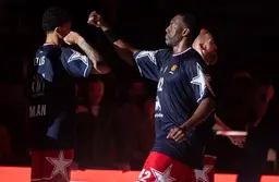Bryant Dunston, ici l'an passé contre l'ASVEL, revient à l'Olympiakos, 11 ans après son départ