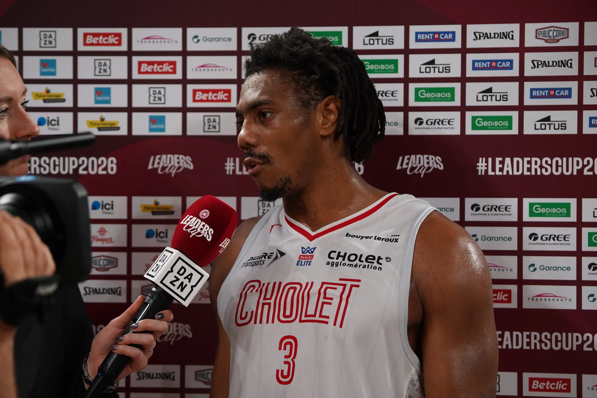 Au moins un mois d’absence pour DeAndre Gholston (Cholet), blessé à un doigt