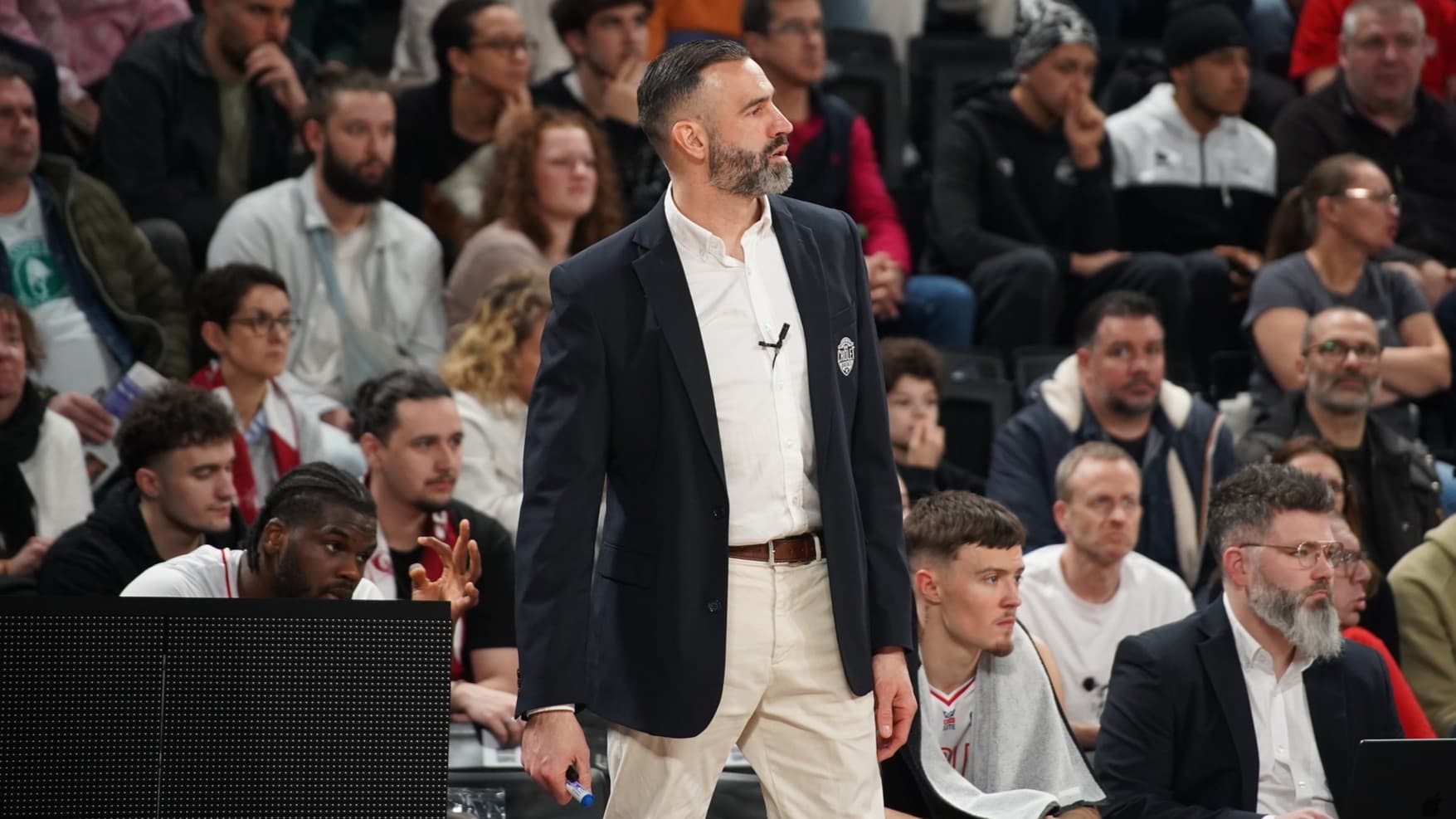 Fabrice Lefrançois « agacé » par la défaite de Cholet contre Gravelines-Dunkerque