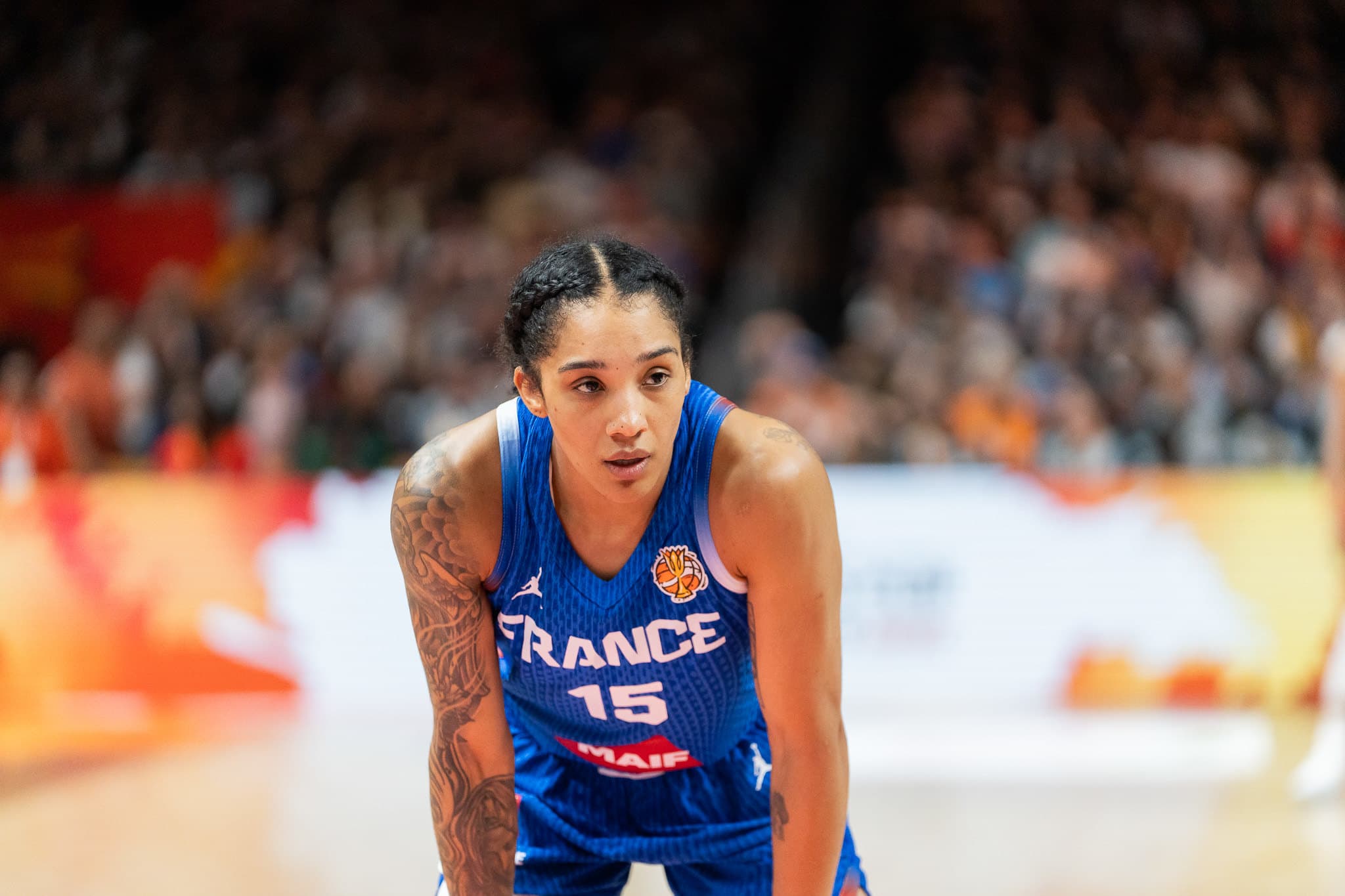 Gabby Williams : la capitaine des bleues élue meilleure défenseuse de la Coupe du monde 2026