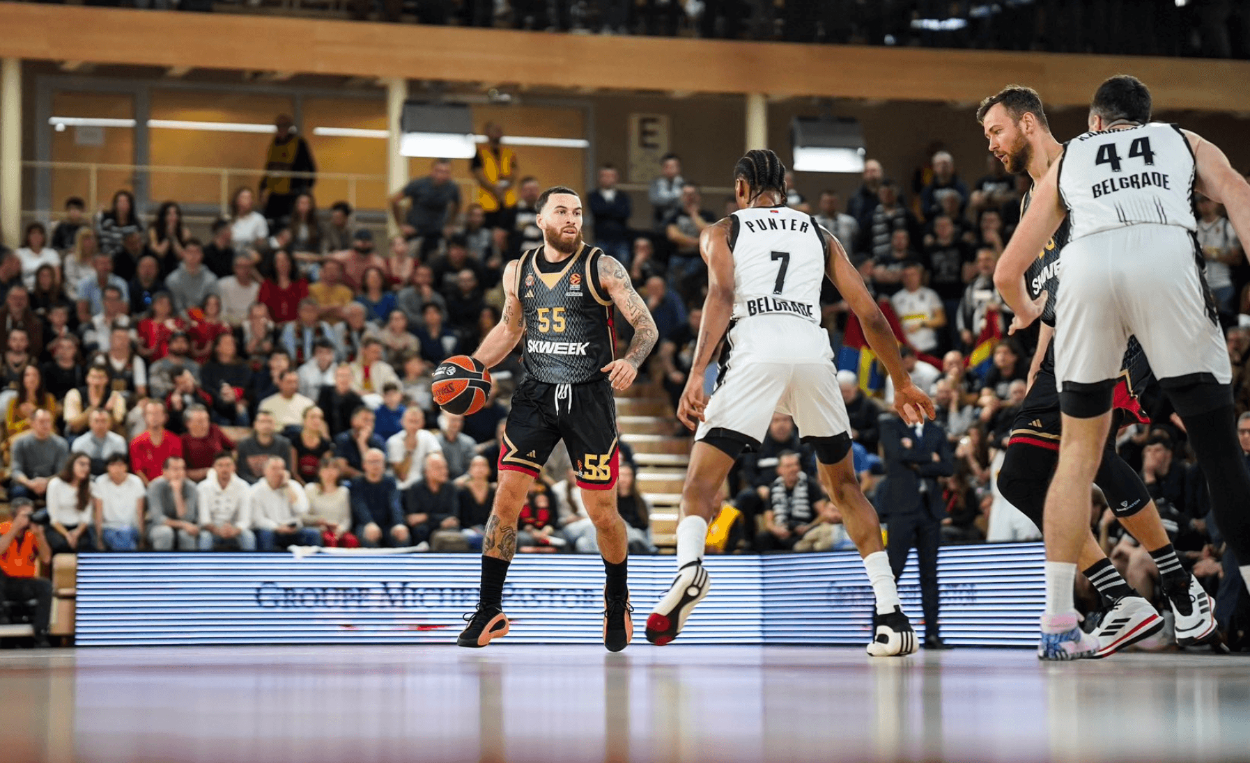 Monaco bat enfin le Partizan Belgrade, sa bête noire