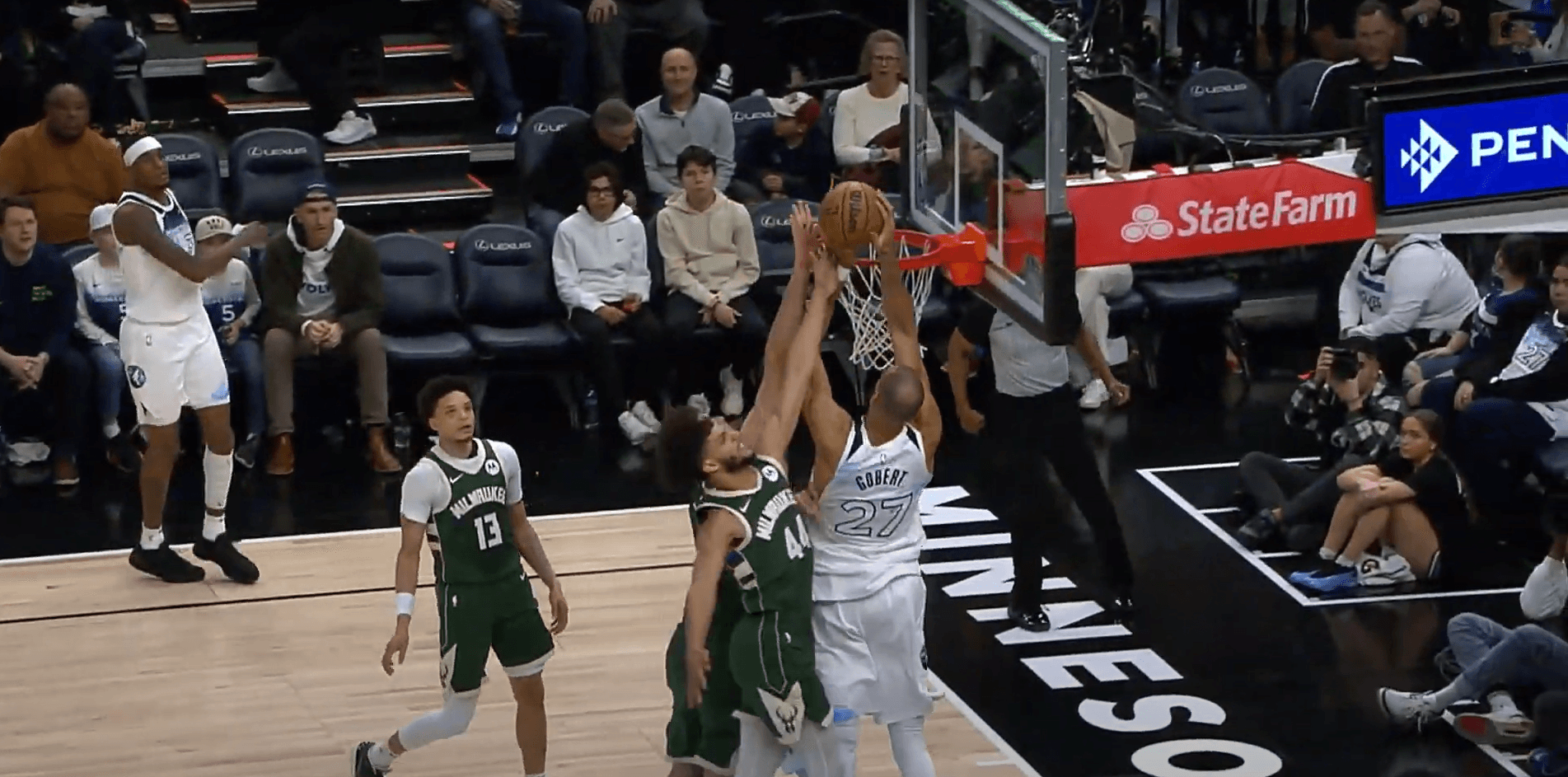 Rudy Gobert tutoie son record offensif de la saison, Alex Sarr de retour, une rare soirée sans pour Guerschon Yabusele