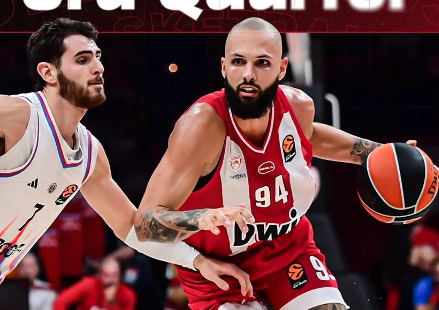 Malgré un Justin Robinson stratosphérique pour remplacer Hifi, l’Olympiakos vient à bout de Paris