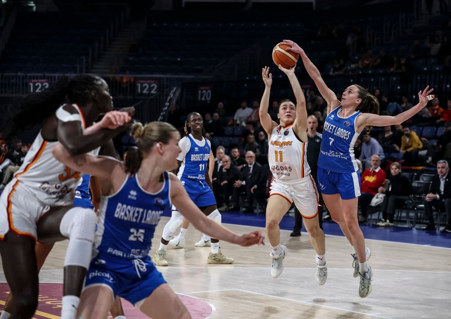 Avec un 26-2 encaissé en milieu de match, Basket Landes rate le coche et devra jouer les quarts du Final 6