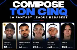 La Fantasy BeBasket, semaine 2, c'est parti.