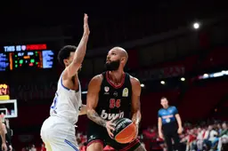 En panne d'adresse, Evan Fournier a tout de même apporté 14 points à l'Olympiakos face à l'Iraklis.