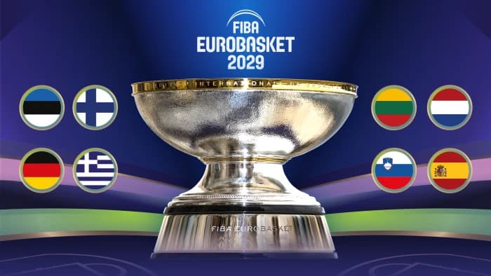 L’EuroBasket 2029 sera de nouveau organisé par quatre pays, huit nations candidates