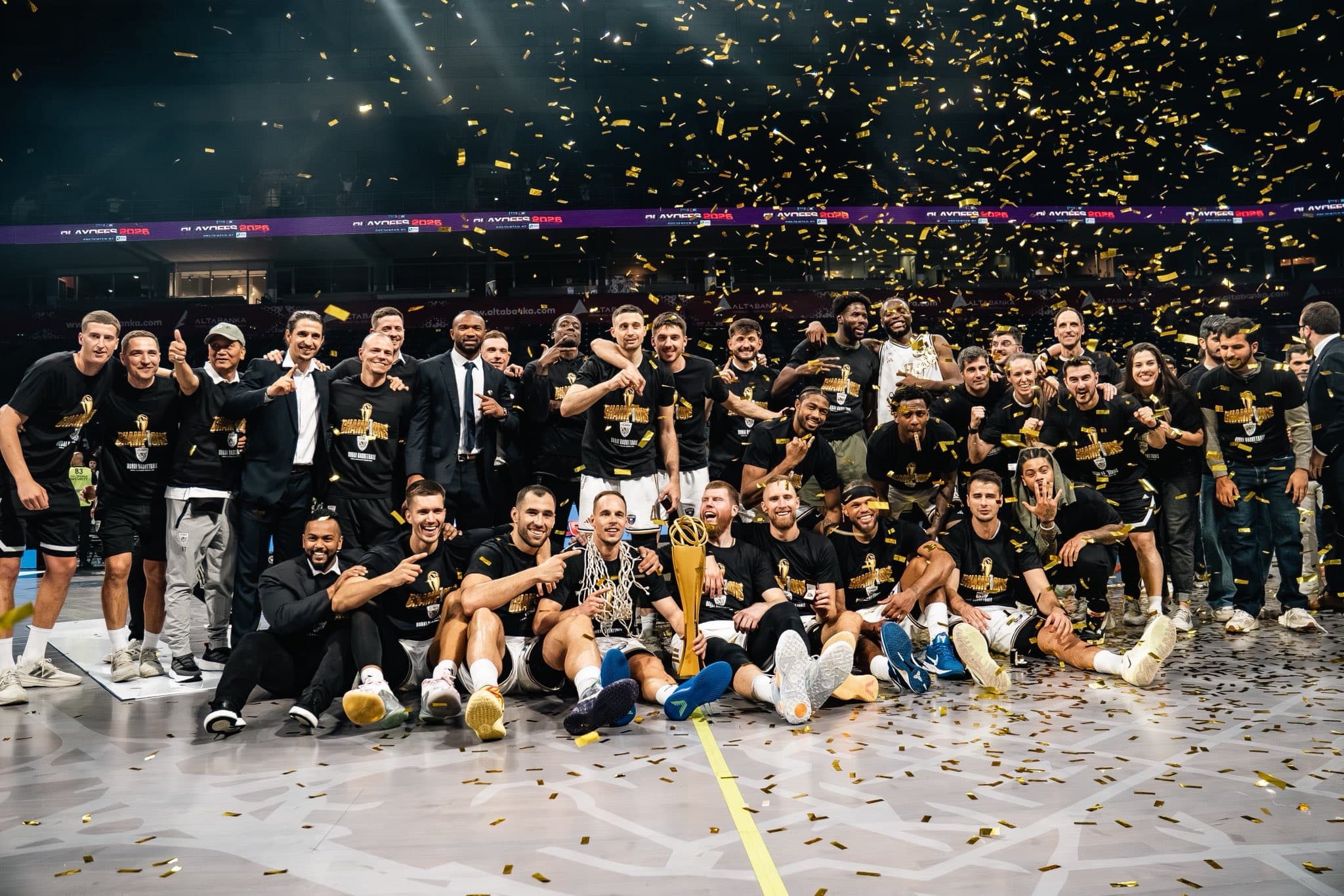 Dubai signe son acte de naissance avec un premier titre en ABA League
