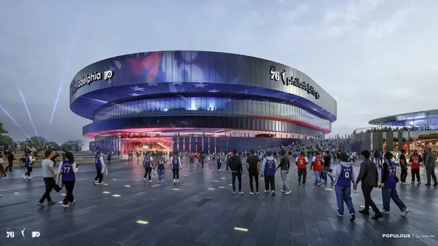 Les Philadelphia 76ers dévoilent leur future salle