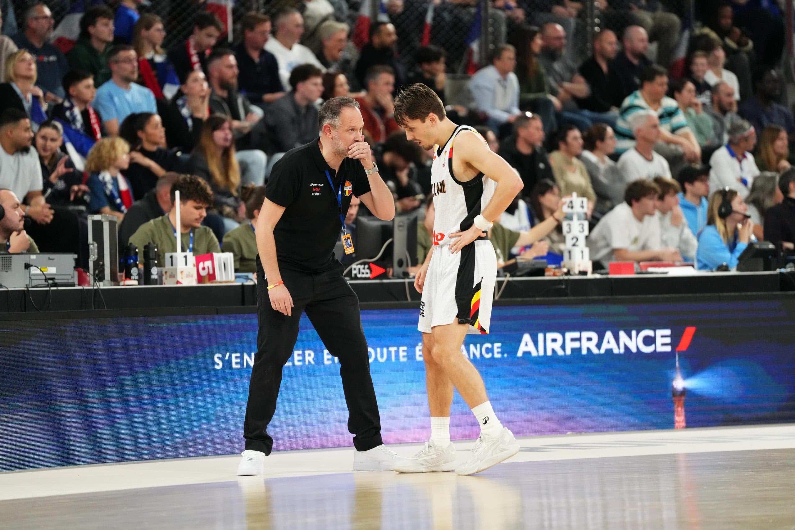 Pour sa première à la tête de la Belgique, Julien Mahé dresse de nombreux points positifs