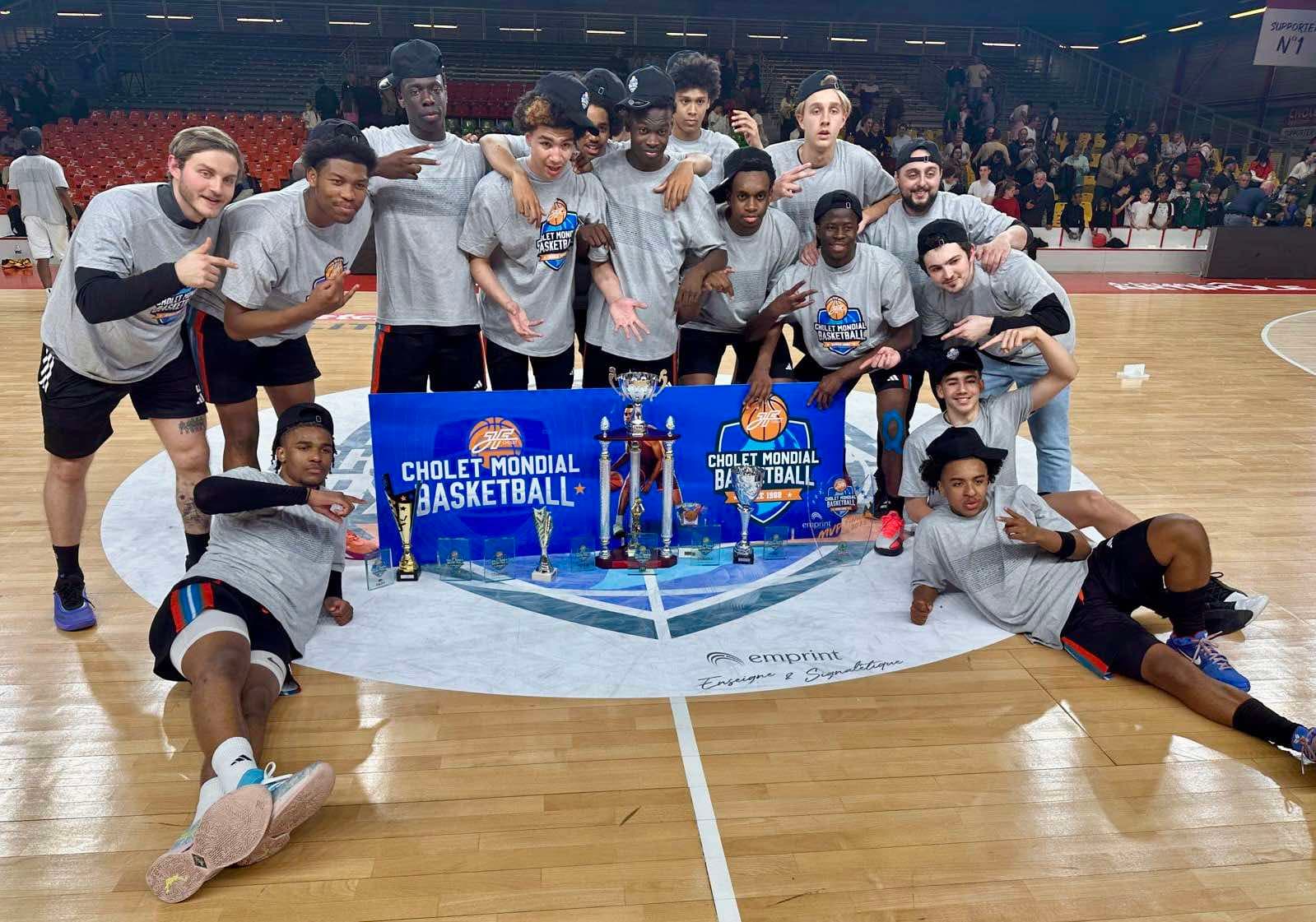 Le Paris Basketball remporte la 41e édition du Cholet Mondial Basketball