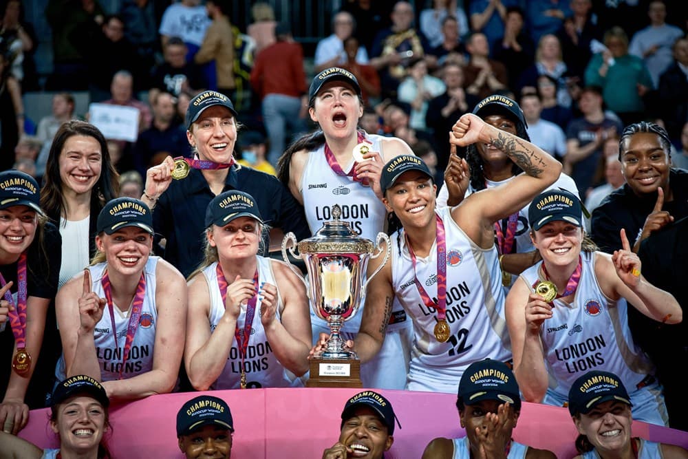 Les London Lions remportent leur premier titre européen contre Besiktas