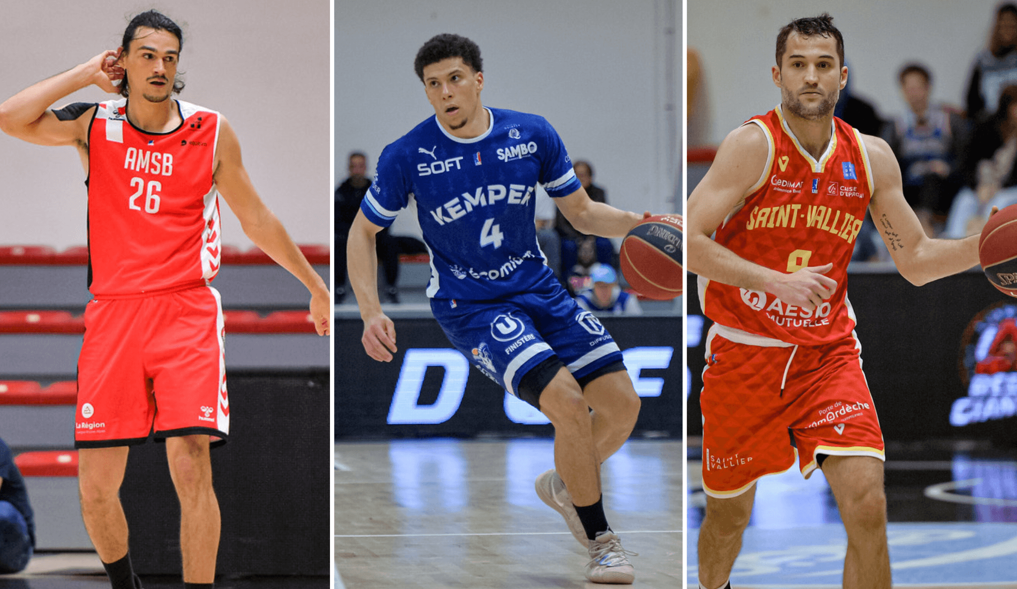 Aix-Maurienne, Quimper ou Saint-Vallier : qui va sauver sa place en Pro B ?