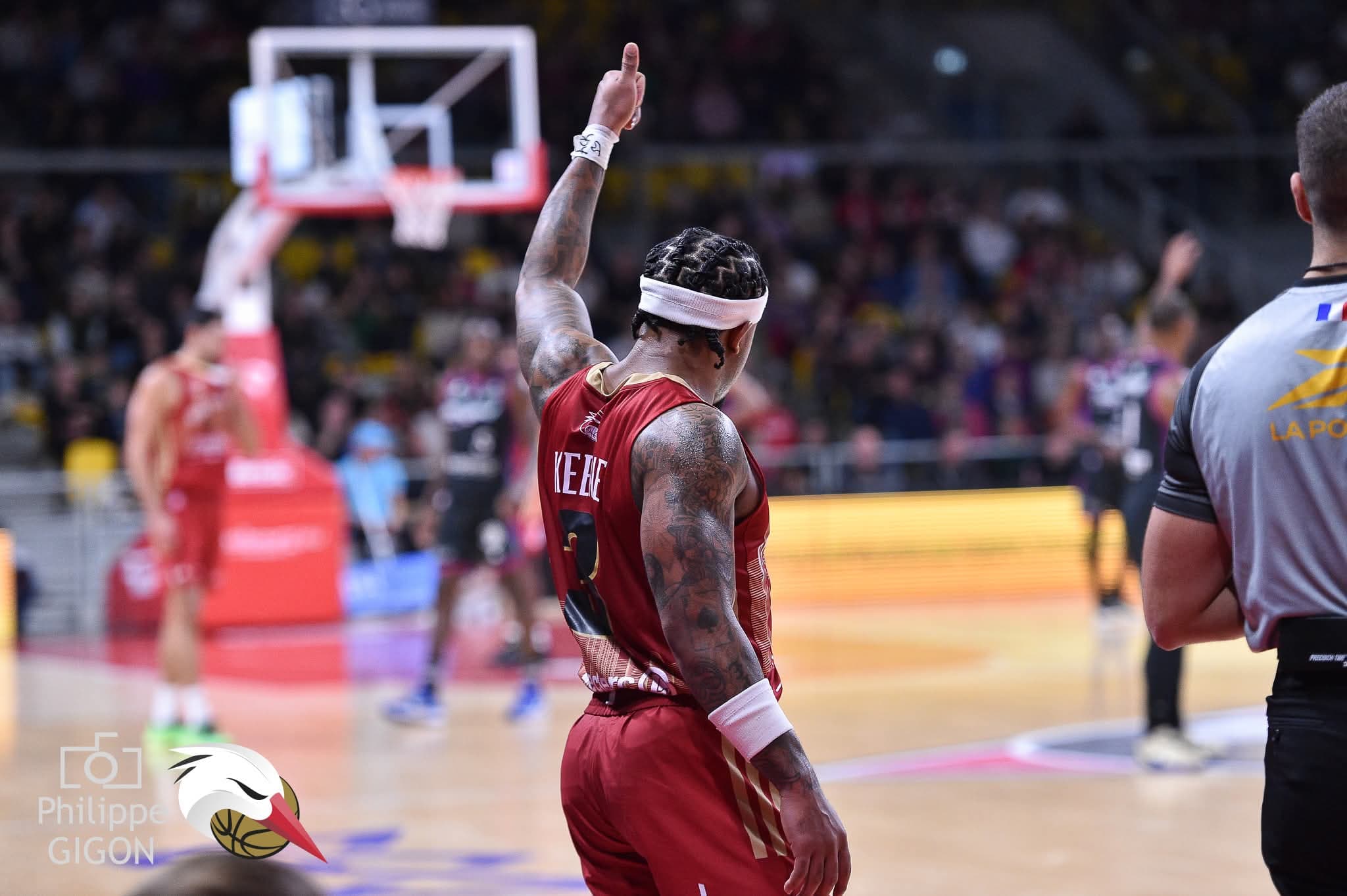 Jānis Gailītis et Marcus Keene exclus dès la fin du premier quart-temps face à Chalon