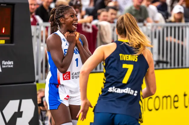 Équipe de France 3x3 : les Bleues démarrent l’Euro par une démonstration contre la Suède