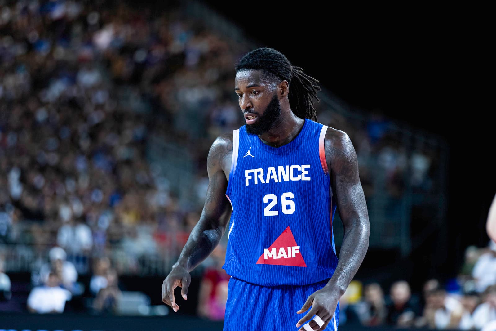 Nouveau gros coup dur pour l’équipe de France : Mathias Lessort forfait pour l’EuroBasket !