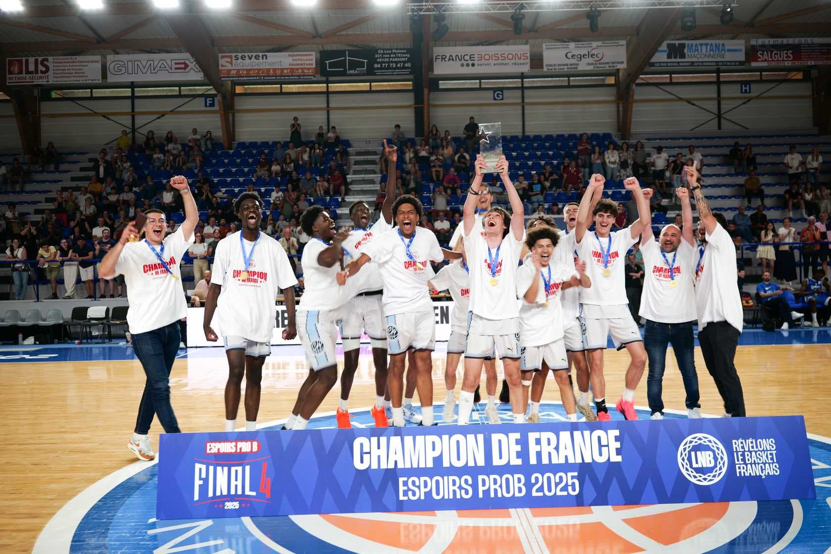 Seul club candidat, la Chorale de Roanne obtient de nouveau l’organisation du Final Four Espoirs ÉLITE 2