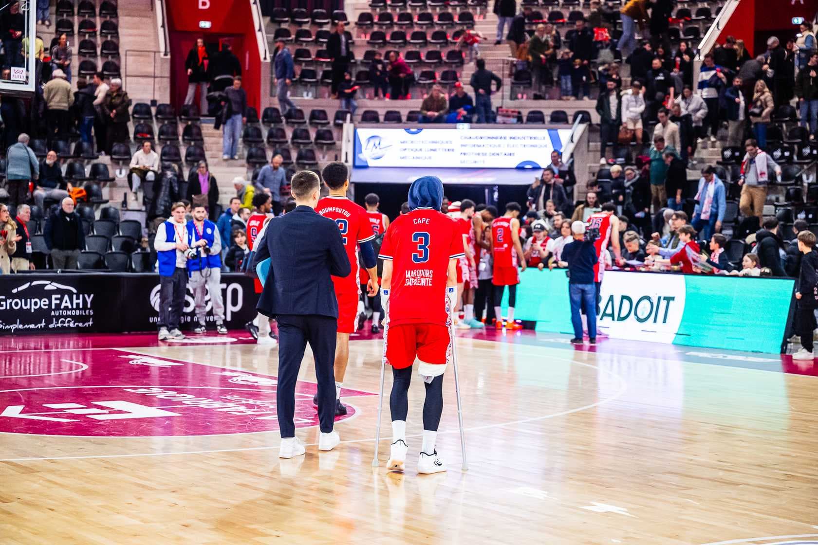 Fin de saison compromise pour Sébastien Cape, le nouveau capitaine du SCABB