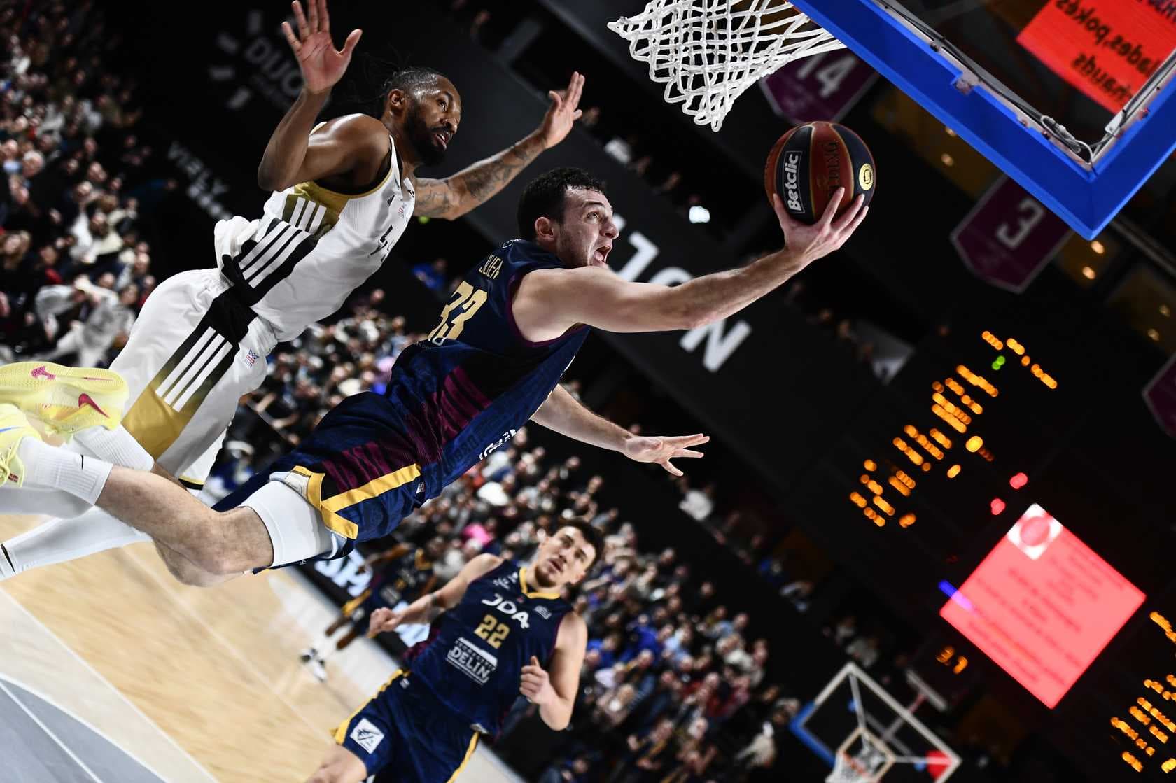 « Quand on joue comme ça… » : la JDA Dijon s’offre le scalp de l’ASVEL !