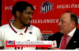 Melvyn Ebonkoli a signé son record de points en NCAA