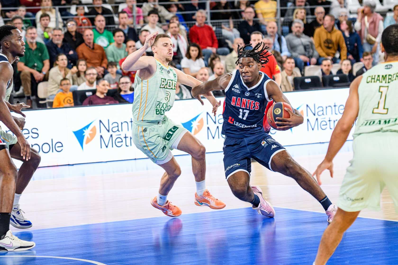 Raphaël Boum (Nantes) a crevé l’écran contre Blois