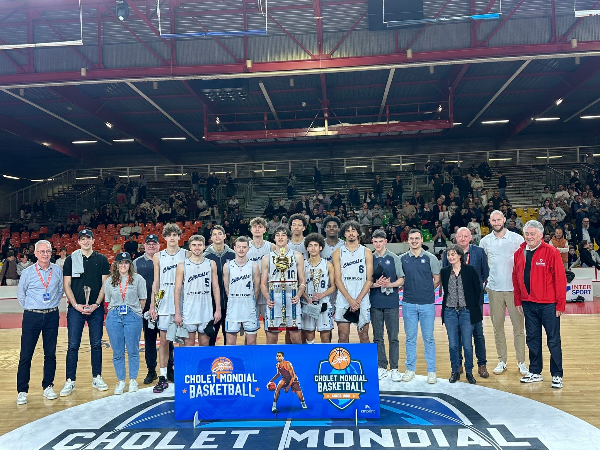La Chorale de Roanne remporte la 40e édition du Cholet Mondial Basketball !